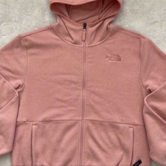 (NWT) The North Face Women's Anchor Hooded Full Zip in Rose Tan, Small - Picture 3 of 11
